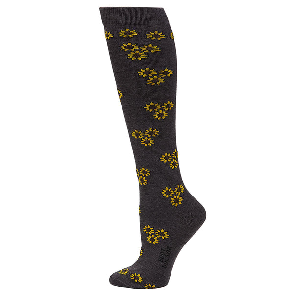 Boot Doctor Sunflower Ladies Boot Socks - Pair